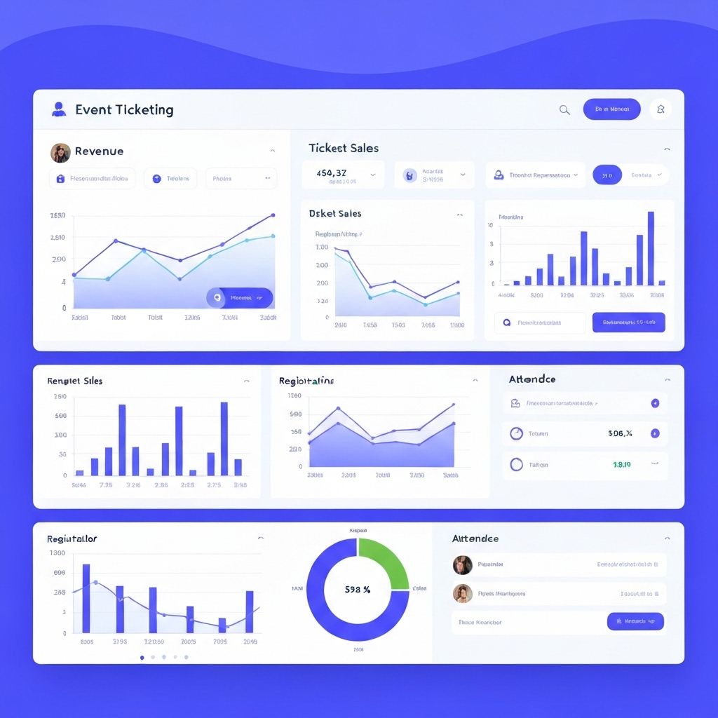 Event monetization dashboard